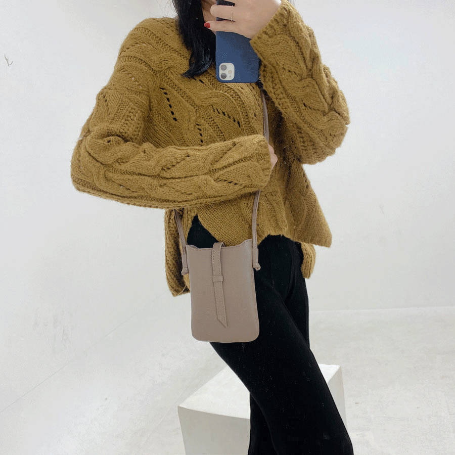 ﻿여성 미니 핸드폰 파우치 가방 크로스백 9color